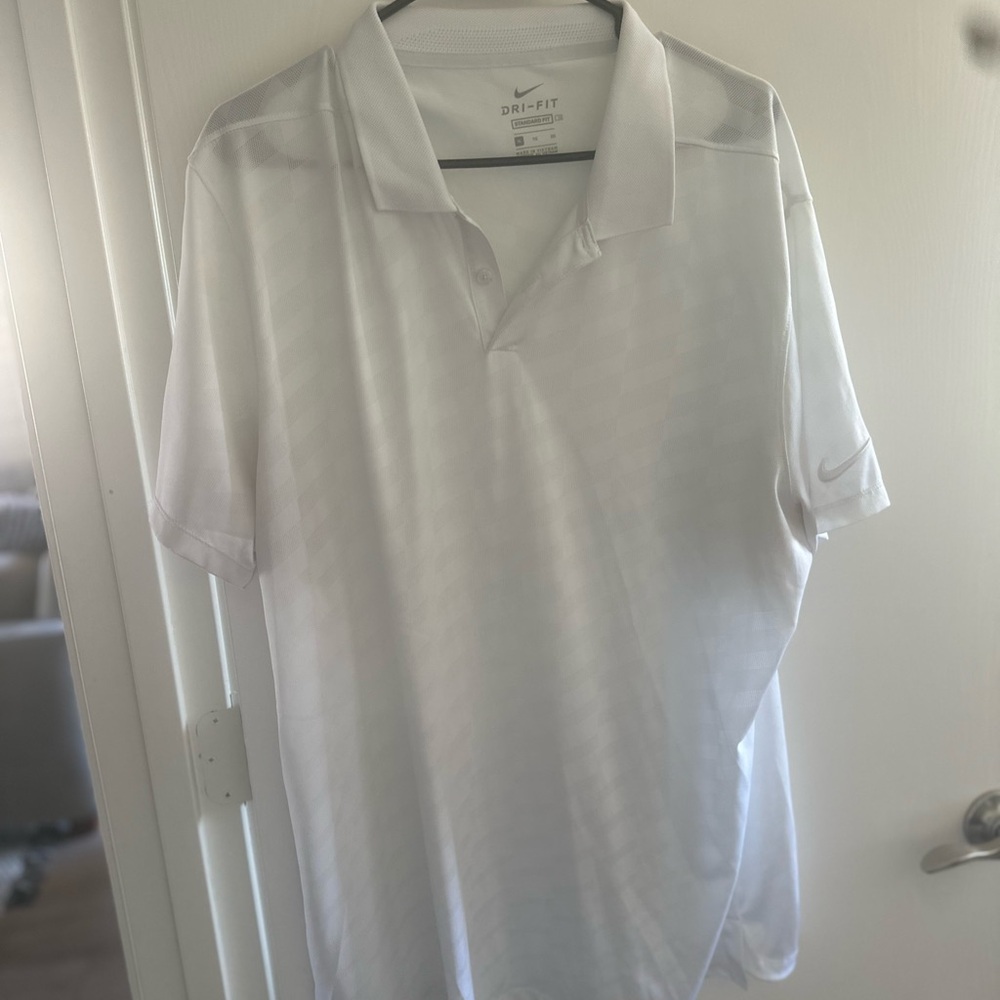 Nike Men's Classic White Polo Shirt